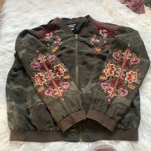 Johnny Was Workshop size L bomber jacket